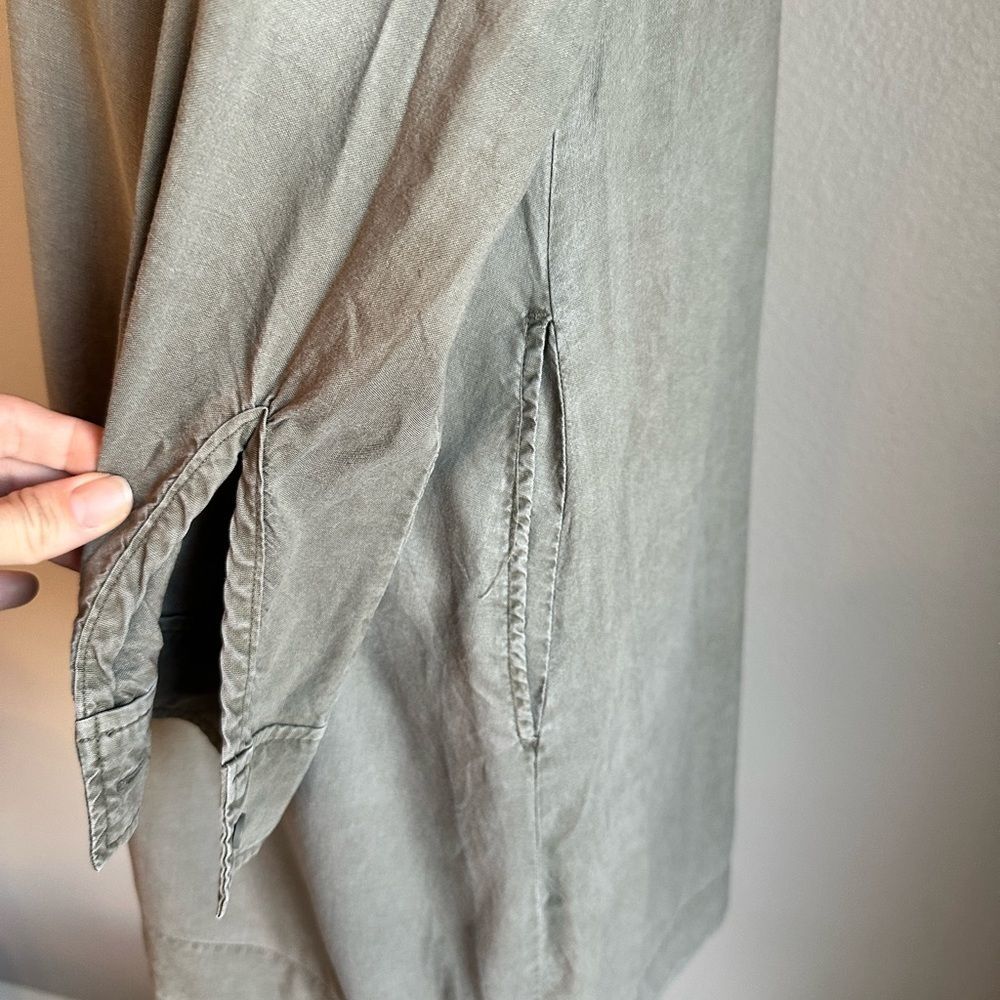 Anthropologie Cloth & Stone Farryn Button Up Shirt Dress - Picture 3 of 10